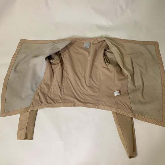 Halogen Tan Leather Jacket – Size Small - Picture 6 of 7